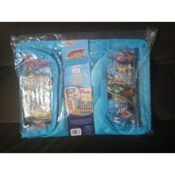 Innovative Designs Disney Junior Mickey And The Roadster Racers Travel Desk New - Picture 6 of 12